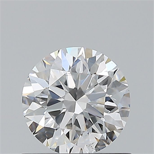Picture of Natural Diamond 0.71 Carats, Round with Excellent Cut, E Color, SI1 Clarity and Certified by GIA