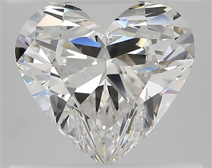 Picture of Natural Diamond 2.02 Carats, Heart with  Cut, F Color, VVS1 Clarity and Certified by GIA