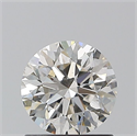 Natural Diamond 1.01 Carats, Round with Excellent Cut, I Color, VS2 Clarity and Certified by GIA