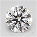 Lab Grown Diamond 1.24 Carats, Round with Ideal Cut, E Color, VVS2 Clarity and Certified by IGI