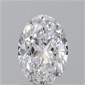 Diamante Natural 1.71 quilates, Ovalado , Color E, claridad VVS2 y certificado GIA