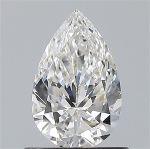 Picture of Natural Diamond 0.70 Carats, Pear with  Cut, F Color, VS2 Clarity and Certified by GIA