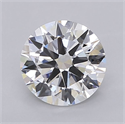 Lab Grown Diamond 1.50 Carats, Round with Ideal Cut, E Color, VS2 Clarity and Certified by IGI