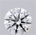 Lab Grown Diamond 3.00 Carats, Round with Ideal Cut, D Color, VVS1 Clarity and Certified by IGI