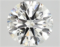 Natural Diamond 1.58 Carats, Round with Excellent Cut, F Color, VS2 Clarity and Certified by GIA