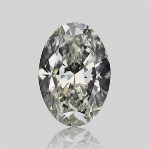 Picture of Natural Diamond 0.60 Carats, Oval with  Cut, J Color, VVS2 Clarity and Certified by GIA