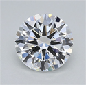 Del inventario de diamantes de laboratorio, 1.00 quilates, Redondo , Color D, claridad VS1 y certificado IGI
