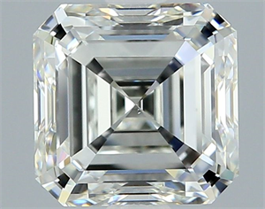 Foto Diamante Natural 2.01 quilates, Asscher , Color J, claridad VS2 y certificado GIA de