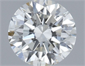 Diamante Natural 0.50 quilates, Redondo , Color J, claridad VVS1 y certificado GIA