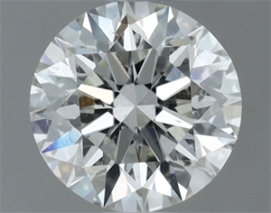 Picture of Natural Diamond 0.70 Carats, Round with Excellent Cut, G Color, SI1 Clarity and Certified by IGI