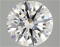 Lab Grown Diamond 3.04 Carats, Round with Ideal Cut, E Color, VVS2 Clarity and Certified by IGI