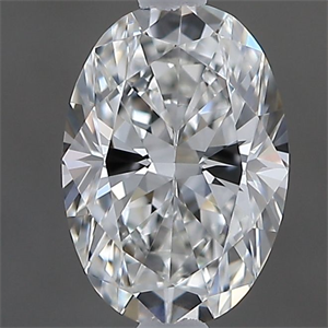 Picture of Natural Diamond 0.51 Carats, Oval with  Cut, G Color, VVS1 Clarity and Certified by GIA