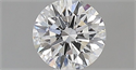 Diamante Natural 0.42 quilates, Redondo , Color E, claridad VVS1 y certificado GIA