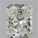 Diamante Natural 3.70 quilates, Radiante , Color J, claridad VS1 y certificado GIA