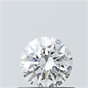 Lab Grown Diamond 0.73 Carats, Round with Ideal Cut, D Color, VVS1 Clarity and Certified by IGI