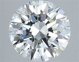 Picture of Natural Diamond 2.50 Carats, Round with Excellent Cut, F Color, VS1 Clarity and Certified by GIA