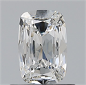 Diamante Natural 0.50 quilates, Del cojín , Color F, claridad VS1 y certificado GIA