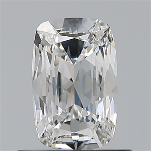 Foto Diamante Natural 0.50 quilates, Del cojín , Color F, claridad VS1 y certificado GIA de