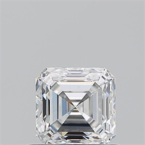 Picture of Natural Diamond 0.70 Carats, Asscher with  Cut, F Color, VS2 Clarity and Certified by GIA