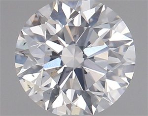 Foto Diamante Natural 0.60 quilates, Redondo , Color E, claridad SI2 y certificado GIA de