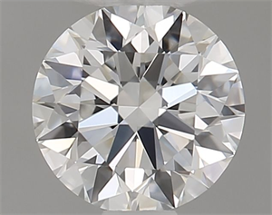 Foto Diamante Natural 0.46 quilates, Redondo , Color F, claridad VVS1 y certificado GIA de