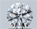 Natural Diamond 0.83 Carats, Round with Excellent Cut, E Color, VS1 Clarity and Certified by GIA