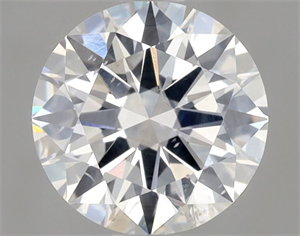 Picture of Natural Diamond 0.90 Carats, Round with Excellent Cut, E Color, SI2 Clarity and Certified by GIA