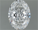 Diamante Natural 1.00 quilates, Ovalado , Color F, claridad SI2 y certificado GIA
