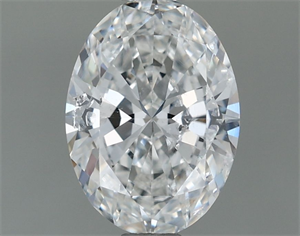 Foto Diamante Natural 1.00 quilates, Ovalado , Color F, claridad SI2 y certificado GIA de
