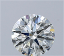 Diamante Natural 0.70 quilates, Redondo , Color J, claridad VS1 y certificado GIA