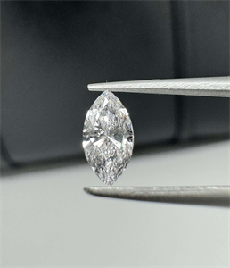 Picture of Natural Diamond 0.51 Carats, Marquise with  Cut, E Color, VVS2 Clarity and Certified by GIA
