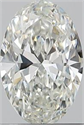 Natural Diamond 1.01 Carats, Oval with  Cut, G Color, SI2 Clarity and Certified by GIA