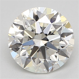 Picture of Natural Diamond 0.80 Carats, Round with Very Good Cut, I Color, VS2 Clarity and Certified by GIA
