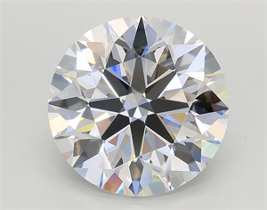 Picture of Lab Grown Diamond 3.51 Carats, Round with Excellent Cut, E Color, VS1 Clarity and Certified by GIA