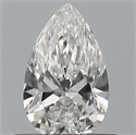 Diamante Natural 0.50 quilates, De pera , Color F, claridad VVS1 y certificado GIA