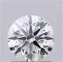 Del inventario de diamantes de laboratorio, 0.87 quilates, Redondo , Color D, claridad VS1 y certificado IGI