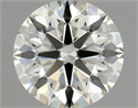 Diamante Natural 0.57 quilates, Redondo , Color K, claridad IF y certificado GIA