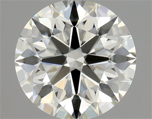 Foto Diamante Natural 0.57 quilates, Redondo , Color K, claridad IF y certificado GIA de