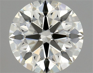 Foto Diamante Natural 0.57 quilates, Redondo , Color K, claridad IF y certificado GIA de