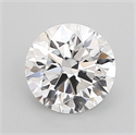 Lab Grown Diamond 1.00 Carats, Round with Ideal Cut, E Color, VVS1 Clarity and Certified by IGI