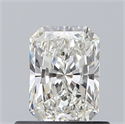 Natural Diamond 0.56 Carats, Radiant with  Cut, H Color, VS1 Clarity and Certified by GIA