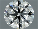 Diamante Natural 0.70 quilates, Redondo , Color J, claridad VVS1 y certificado IGI