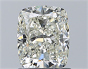 Diamante Natural 1.20 quilates, Del cojín , Color K, claridad SI1 y certificado GIA