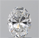 Diamante Natural 0.91 quilates, Ovalado , Color E, claridad VS1 y certificado GIA