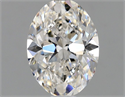 Natural Diamond 0.90 Carats, Oval with  Cut, G Color, VS1 Clarity and Certified by GIA