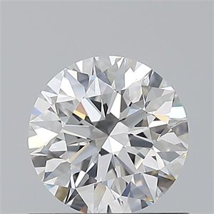 Picture of Natural Diamond 0.70 Carats, Round with Excellent Cut, E Color, VVS1 Clarity and Certified by GIA