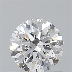 Picture of Natural Diamond 0.70 Carats, Round with Excellent Cut, E Color, VVS1 Clarity and Certified by GIA