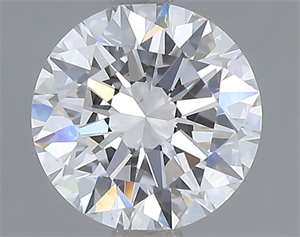 Picture of Lab Grown Diamond 1.38 Carats, Round with Excellent Cut, D Color, VS2 Clarity and Certified by IGI