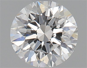 Foto Diamante Natural 0.50 quilates, Redondo , Color D, claridad IF y certificado GIA de