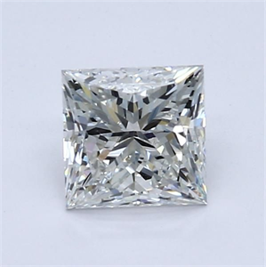 Foto Diamante Natural 0.94 quilates, Princesa , Color H, claridad VVS1 y certificado GIA de